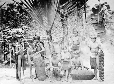 Nativos de la península de Penang, c.1870s de European Photographer